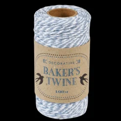 Roll of twine (100m) - Blue and white
