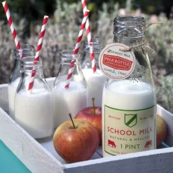 School milk bottle (1 pint)