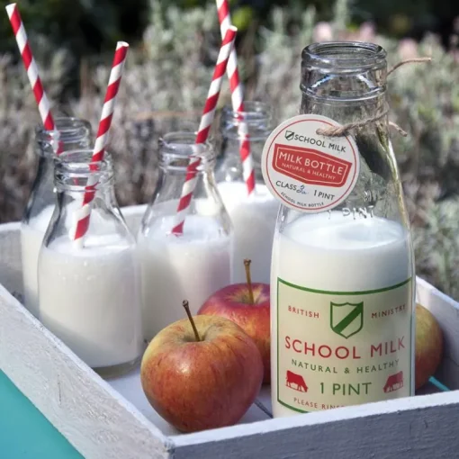 School milk bottle (1 pint)