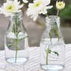 School milk bottle vase - Wild Flowers