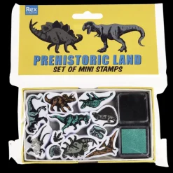 Set of mini stamps - Prehistoric Land