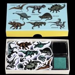 Set of mini stamps - Prehistoric Land