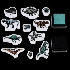 Set of mini stamps - Prehistoric Land