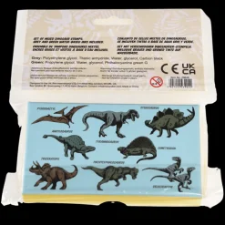 Set of mini stamps - Prehistoric Land