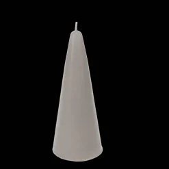 Small cone candle - Light Grey