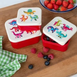 Snack boxes (set of 3) - Baby Dinos