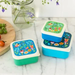 Snack boxes (set of 3) - Fairies in the Garden