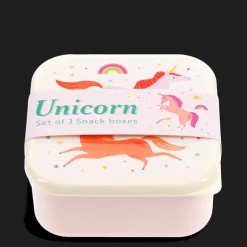 Snack boxes (set of 3) - Unicorn
