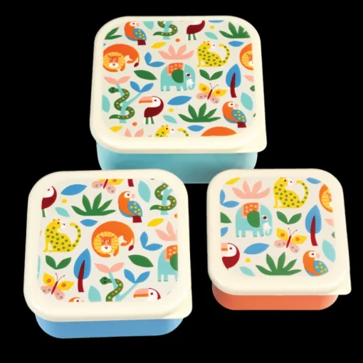 Snack boxes (set of 3) - Wild Wonders