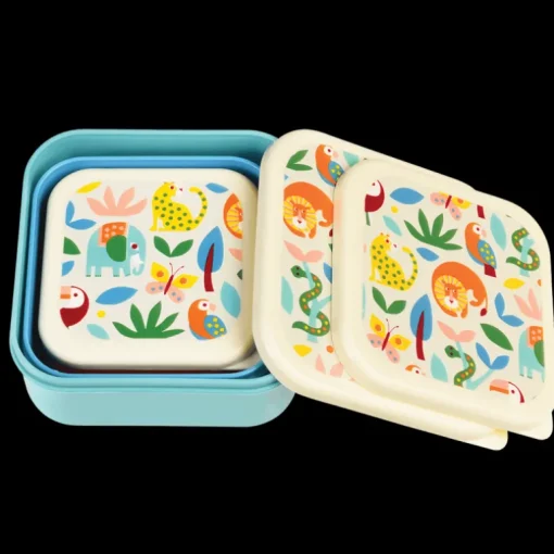 Snack boxes (set of 3) - Wild Wonders