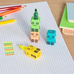 Stackable highlighters set - Robot