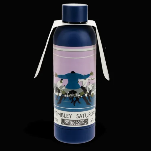 Stainless steel bottle 500ml - TfL Vintage Poster "Cup Final"