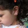 Stick on earrings (30 pairs) - Floral Flutter