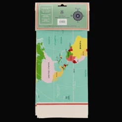 Tea towel - World Map