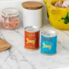 Tin salt and pepper shakers - LEOPARD