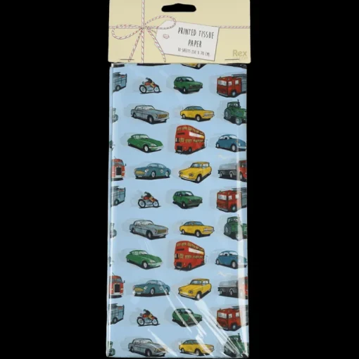 Tissue paper (10 sheets) - Road Trip