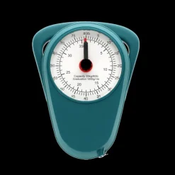 Travel scales with tape measure - Petrol blue