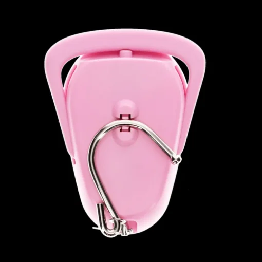 Travel scales with tape measure - Pink