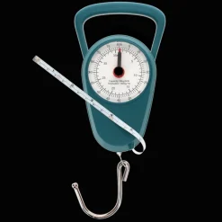 Travel scales with tape measure - Petrol blue