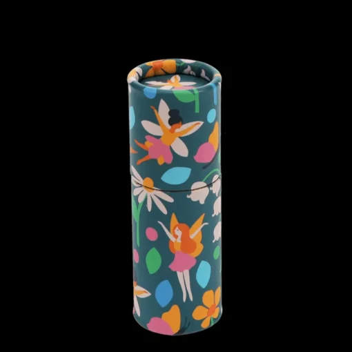 Tube of colouring pencils - Fairies in the Garden