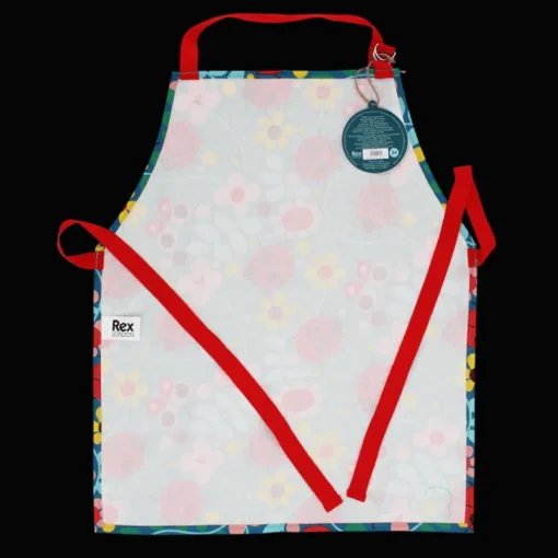 Wipeable cotton children's apron - Ladybird