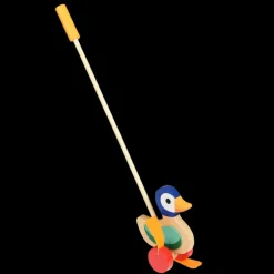 Wooden push along toy - Duck