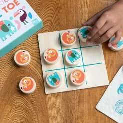 Wooden tic-tac-toe - Wild Wonders