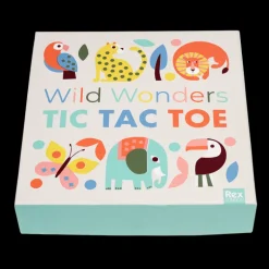 Wooden tic-tac-toe - Wild Wonders