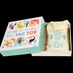 Wooden tic-tac-toe - Wild Wonders