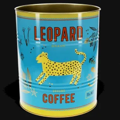 XL storage tins (set of 2) - Leopard
