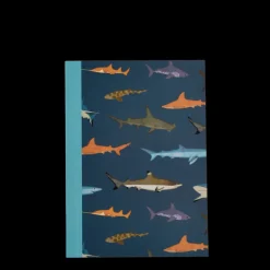 A6 notebook - Sharks