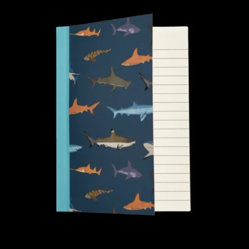 A6 notebook - Sharks