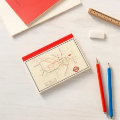 A6 notebook - TfL Heritage Tube Map