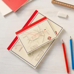 A6 notebook - TfL Heritage Tube Map