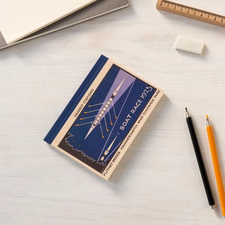 A6 notebook - TfL Vintage Poster "Boat Race"