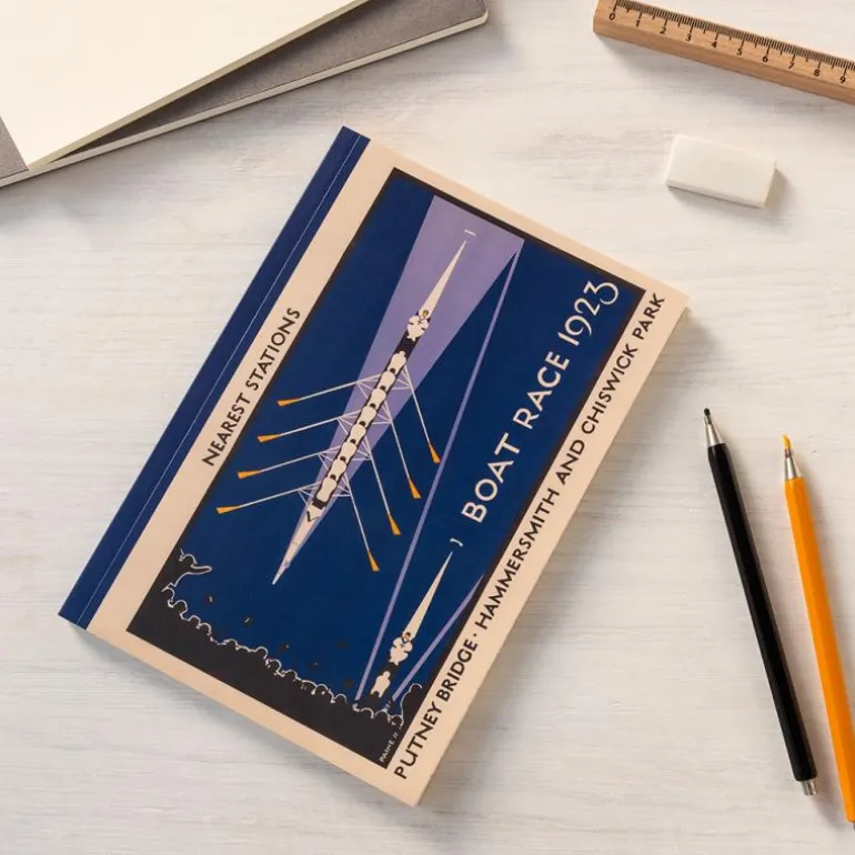 A5 notebook - TfL Vintage Poster "Boat Race"
