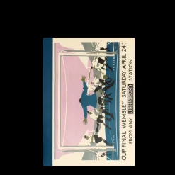 A6 notebook - TfL Vintage Poster "Cup Final"