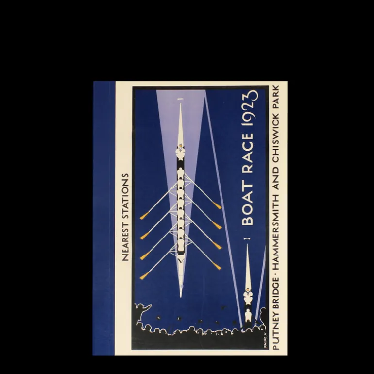 A6 notebook - TfL Vintage Poster "Boat Race"