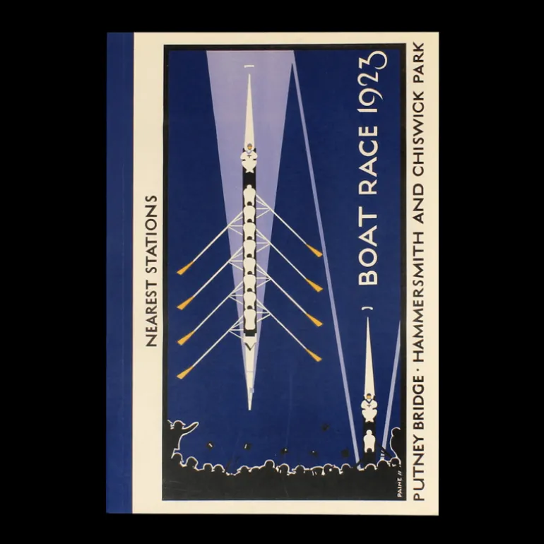 A5 notebook - TfL Vintage Poster "Boat Race"