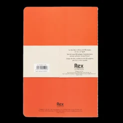 A5 notebooks (set of 2) - Orange & blue