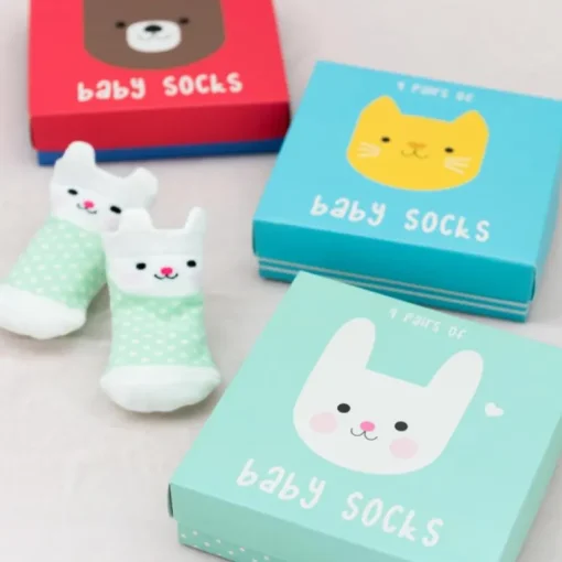 Baby socks (4 pairs) - Bonnie the Bunny