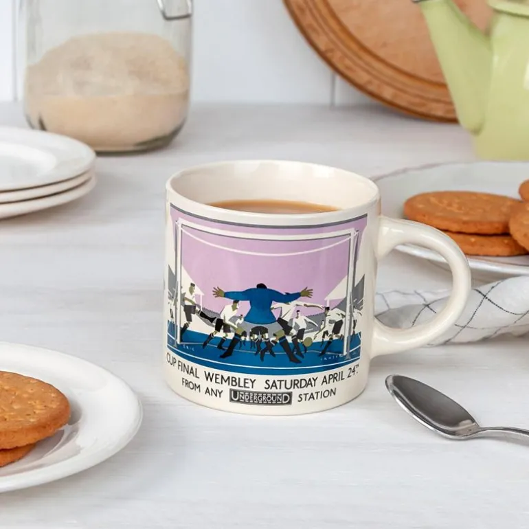 Ceramic mug - TfL Vintage Poster "Cup Final"