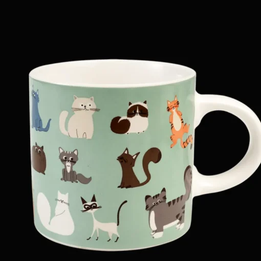 Ceramic mug 350ml - Nine Lives