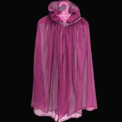 Children's glitter cape - Dark pink