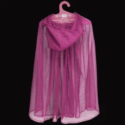 Children's glitter cape - Dark pink