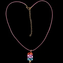 Children's glitter necklace - Ice lolly