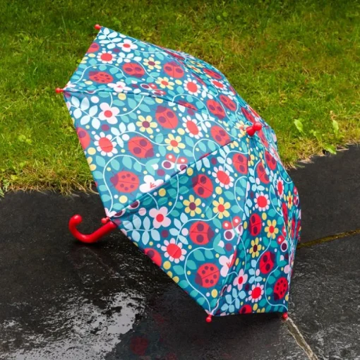 Children's push-up umbrella - Ladybird