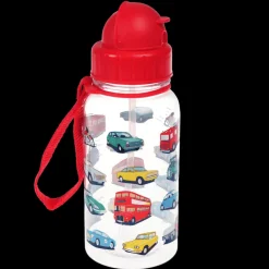 Children's water bottle with straw 500ml - Road Trip