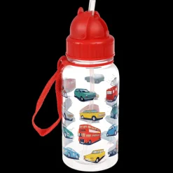 Children's water bottle with straw 500ml - Road Trip