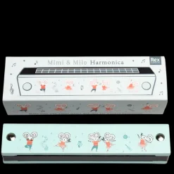 Children's wooden harmonica - Mimi and Milo